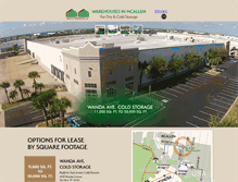 Tablet Screenshot of mcallenwarehouse.com